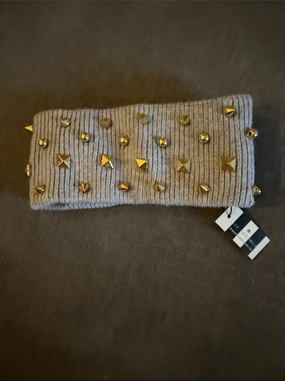 Studded Knit Headband